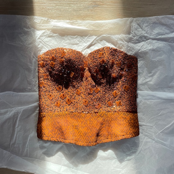 Vintage La Perla Bustier Top - Picture 2 of 6